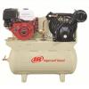 DESCRIPTION: (1) STATIONARY AIR COMPRESSOR BRAND/MODEL: INGERSOLL RAND #6WA84 INFORMATION: 2 STAGE, 13 HP ENGINE, HONDA, 24 CFM SIZE: 30 GAL AIR TANK