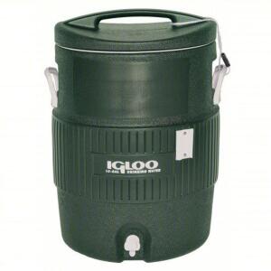 DESCRIPTION: (1) BEVERAGE DISPENSER BRAND/MODEL: IGLOO INFORMATION: GREEN, 10 GAL SIZE: 23-1/4" X 15-51/64" RETAIL$: $99.87 EA QTY: 1