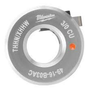 DESCRIPTION: (5) AWG CU THHN / XHHW BUSHING BRAND/MODEL: MILWAUKEE #49-16-B03AC RETAIL$: $48.00 EA QTY: 5