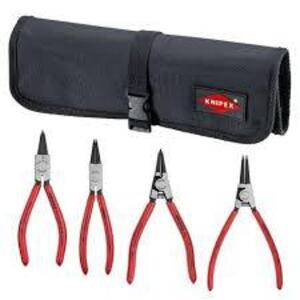 DESCRIPTION: (1) O-RING PLYER SET BRAND/MODEL: KNIPEX SIZE: 4 PIECE RETAIL$: $110.00 EA QTY: 1