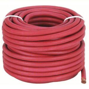 DESCRIPTION: (1) WELDING CABLE BRAND/MODEL: WESTWARD #19YE32 INFORMATION: RED, 1 AWG WIRE SIZE SIZE: 100' RETAIL$: $407.12 EA QTY: 1