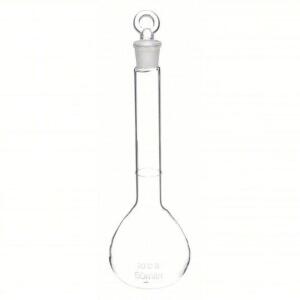 DESCRIPTION: (5) BOXES OF (12) VOLUMETRIC FLASK BRAND/MODEL: PRODUCT NUMBER #5PRZ6 INFORMATION: GLASS, 50 ML CAPACITY - ML, 1.7 FL OZ CAPACITY - OZ, I