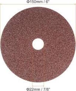 DESCRIPTION: (1) CASE OF (100) FIBER DISCS BRAND/MODEL: UNITED ABRASIVES #52760 INFORMATION: ALUMINUM OXIDE SIZE: 7 X 7/8 RETAIL$: $97.00 EA QTY: 1