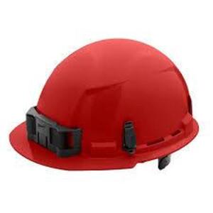 DESCRIPTION: (6) HARD HATS, FRONT BRIM BRAND/MODEL: MILWAUKEE #48731128 INFORMATION: RED, 6 PT RETAIL$: $24.97 EA QTY: 6