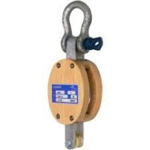 DESCRIPTION: (2) ROPE CABLE WOOD BRAND/MODEL: CAMPBELL #3001AF INFORMATION: 1800 WORKING LOAD LIMIT SIZE: 6" RETAIL$: $152.50 EA QTY: 2