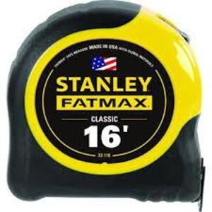 DESCRIPTION: (4) TAPE MEASURE BRAND/MODEL: STANLEY #33-716 INFORMATION: YELLOW RETAIL$: $29.99 EA QTY: 4