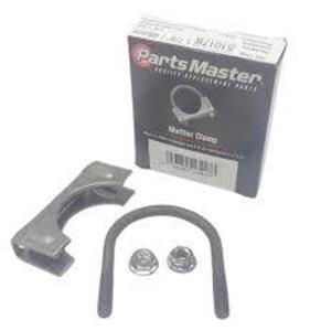 DESCRIPTION: (10) BOXES OF (10) U-BOLT EXHAUST CLAMPS BRAND/MODEL: PARTSMASTER #510178 SIZE: 1-7/8" RETAIL$: $4.50 EA QTY: 10