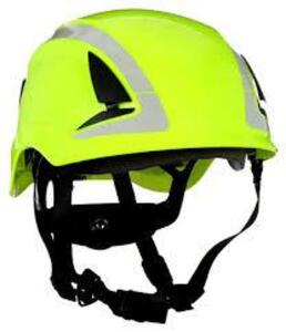 DESCRIPTION: (2) SECUREFIT SAFETY HELMET BRAND/MODEL: 3M INFORMATION: HI-VIZ YELLOW RETAIL$: $129.01 EA QTY: 2