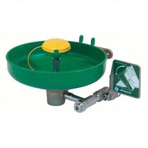 DESCRIPTION: (1) EYE WASH BRACKET WITH BOWL BRAND/MODEL: HAWS #4HRW5 INFORMATION: GREEN, PLASITC BOWL RETAIL$: $455.50 EA QTY: 1