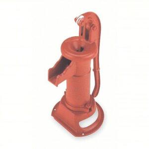 DESCRIPTION: (1) PITCHER PUMP BRAND/MODEL: CAMPBELL #5YM61 INFORMATION: RED, CAST IRON, 3" DISCHARGE SIZE: 17-1/2 RETAIL$: $92.74 EA QTY: 1