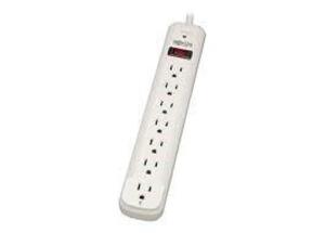 DESCRIPTION: (4) POWER STRIP BRAND/MODEL: TRIPP-LITE PROTECT IT RETAIL$: $13.17 EA QTY: 4