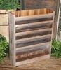 DESCRIPTION: (2) HANGING DOCUMENT STORAGE RACK INFORMATION: RUSTIC WOOD SIZE: 12.8"L x 4.3"W x 16.5"H RETAIL$: $35.00 EA QTY: 2