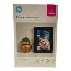 DESCRIPTION: (3) BOXES OF (100) SHEETS OF ADVANCED PHOTO PAPER BRAND/MODEL: HP CLUB EXCLUSIVE SIZE: 4"X 6", INKJET PRINTERS RETAIL$: $16.99 PER BOX QT