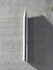 DESCRIPTION: (11) SOLID CARBIDE SQ END MILL BRAND/MODEL: MA FORD 76570944 SIZE: 0.0220" DIA 0.0440" 0.1250" SD RETAIL$: $261.80 QTY: 11