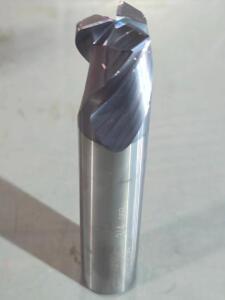 DESCRIPTION: (2) SOLID CARBIDE OVAL FORM BARREL CUTTER END MILL BRAND/MODEL: ACCUPRO 14915607 SIZE: 13/16" LOC 3/4" SD RETAIL$: $288.30 QTY: 2