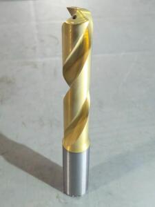 DESCRIPTION: (1) SOLID CARBIDE JOBBER DRILL BIT BRAND/MODEL: KENNAMETAL 4149371 SIZE: 21/32" DIA RETAIL$: $425.78 QTY: 1