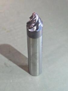 DESCRIPTION: (2) SOLID CARBIDE TAPER FORM BARREL CUTTER END MILLS BRAND/MODEL: ACCUPRO 03312865 SIZE: 30 DEG ANGLE/SIDE 5/8" SD RETAIL$: $514.98 QTY: