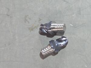 DESCRIPTION: (4) CARBIDE BALL END MILL HEADS BRAND/MODEL: TUNGALOY 68638696 SIZE: 1/2" DIA RETAIL$: $294.00 QTY: 4