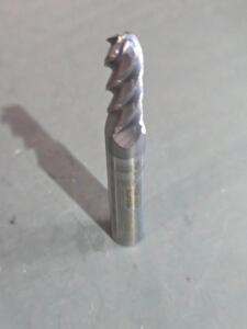 DESCRIPTION: (2) SOLID CARBIDE BALL END MILL BRAND/MODEL: ACCUPRO 62918594 SIZE: 17/64" DIA 3/4" LOC RETAIL$: $74.08 QTY: 2