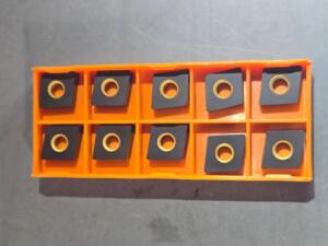 DESCRIPTION: (20) CARBIDE TURNING INSERTS BRAND/MODEL: HERTEL CNMA 432 HC305T RETAIL$: $325.80 QTY: 20