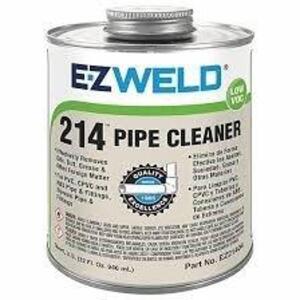 DESCRIPTION: (2) PIPE CLEANER BRAND/MODEL: EZ WELD 214 SIZE: 32 OZ RETAIL$: $18.91 EA QTY: 2