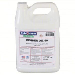 DESCRIPTION: (2) DIVIDER OIL BRAND/MODEL: PETROCHEM #45VF55 SIZE: 1 GALLON RETAIL$: $50.00 EA QTY: 2