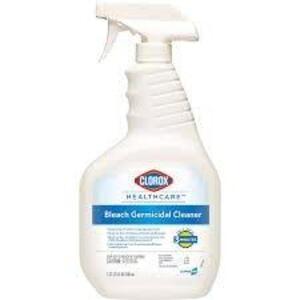 DESCRIPTION: (8) BLEACH GERMICIDAL CLEANER BRAND/MODEL: CLOROX HEALTHCARE #6VDE6 SIZE: 32 OZ RETAIL$: $140.00 TOTAL QTY: 8