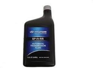 DESCRIPTION: (4) AUTOMATIC TRANSMISSION FLUID BRAND/MODEL: HYUNDAI #SP-IV-RR SIZE: 32 FL OZ RETAIL$: $27.87 EA QTY: 4