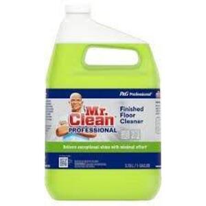 DESCRIPTION: (2) NO RINSE FLOOR CLEANER BRAND/MODEL: MR CLEAN PROFESSIONAL SIZE: 1 GALLON RETAIL$: $20.00 EA QTY: 2