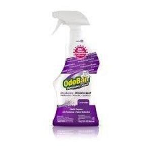 DESCRIPTION: (4) DEODORIZER DISINFECTANT BRAND/MODEL: ODOBAN INFORMATION: LAVENDER SIZE: 1 QT RETAIL$: $6.00 EA QTY: 4