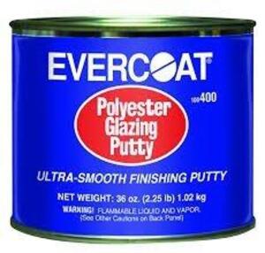 DESCRIPTION: (2) ULTRA SMOOTH FINISHING PUTTY BRAND/MODEL: EVERCOAT POLYESTER GLAZING PUTTY RETAIL$: $72.00 EA QTY: 2