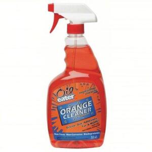 DESCRIPTION: (5) ORANGE CLEANER CLEANER BRAND/MODEL: OIL EATER #6TUK6 SIZE: 32 OZ RETAIL$: $8.20 EA QTY: 5