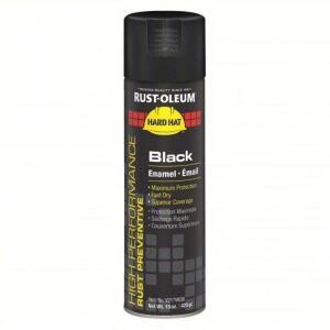 DESCRIPTION: (6) HIGH PERFORMANCE SPRAY PAINT BRAND/MODEL: RUST-OLEUM #5H903 INFORMATION: BLACK SIZE: 15 OZ RETAIL$: $14.79 EA QTY: 6