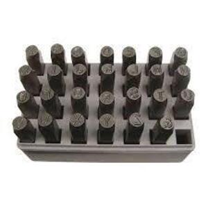 DESCRIPTION: (1) HEAVY DUTY LETTER STAMPS BRAND/MODEL: C.H. HANSON #21151 SIZE: 3/8" RETAIL$: $181.28 EA QTY: 1