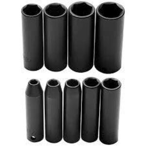 DESCRIPTION: (1) IMPACT SOCKET SETBRAND/MODEL: PROTOINFORMATION: 9 PC, 3/8" DRIVERETAIL$: $93.07 EAQTY: 1