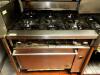 DESCRIPTION US RANGE SIX BURNER GAS RANGE W/ LOWER OVEN. BRAND / MODEL: US R ADDITIONAL INFORMATION NATURAL GAS. W/ QUICK CONNECT GAS LINE. VERIFIED W - 3