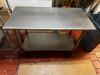 DESCRIPTION 48" X 24" STAINLESS TABLE SIZE 48" X 24" LOCATION KITCHEN QTY 1