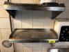 DESCRIPTION (2) 24" X 12" STAINLESS WALL SHELVES SIZE 24" X 12" THIS LOT IS: SOLD BY THE PIECE LOCATION KITCHEN QTY 2 - 2