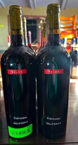 DESCRIPTION (4) BOTTLES OF SALDO ZINFANDEL CALIFORNIA THIS LOT IS: SOLD BY THE PIECE LOCATION ROOM 1 QTY 4