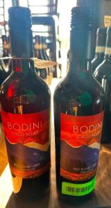 DESCRIPTION (2) BOTTLES BODINI CIELO ROJO RED BLEND THIS LOT IS: SOLD BY THE PIECE LOCATION ROOM 1 QTY 2