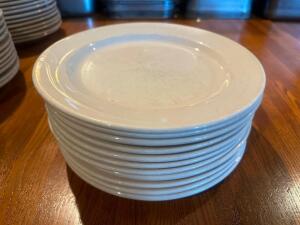 DESCRIPTION (12) 9" CHINA PLATES SIZE 9" THIS LOT IS: SOLD BY THE PIECE LOCATION ROOM 1 QTY 12