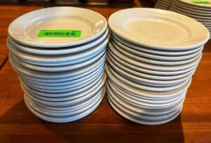 DESCRIPTION (36) 7" CHINA PLATES SIZE 7" THIS LOT IS: SOLD BY THE PIECE LOCATION ROOM 1 QTY 36