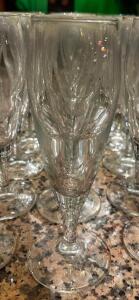 DESCRIPTION (34) CHAMPAGNE FLUTES. THIS LOT IS: SOLD BY THE PIECE LOCATION BAR QTY 34