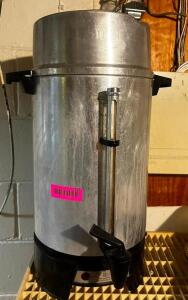 DESCRIPTION ELECTRIC PERCOLATOR LOCATION BASEMENT 1 QTY 1