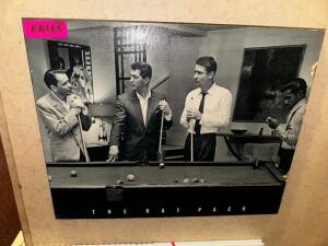 DESCRIPTION "THE RAT PACK" WALL DECORATION LOCATION OFFICE HALL QTY 1