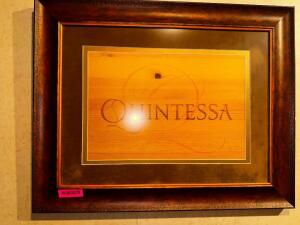 DESCRIPTION QUINTESSA FRAMED PRINT LOCATION OFFICE HALL QTY 1