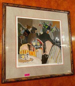 DESCRIPTION FRAMED PRINT 157 /250 BRAND / MODEL: TARKAY LOCATION ROOM 3 QTY 1