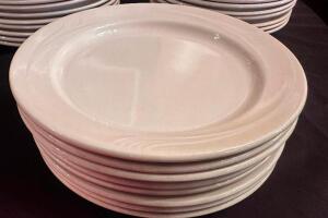 DESCRIPTION (10) 11" CHINA PLATES SIZE 11" THIS LOT IS: SOLD BY THE PIECE LOCATION ROOM 3 QTY 10