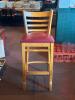 DESCRIPTION: (4) - HIGH TOP DINNING CHAIRS LOCATION: ROOM 1 THIS LOT IS: SOLD BY THE PIECE QTY: 4 - 3