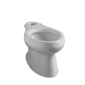 WELLWORTH ELONGATED TOILET BOWL IN WHITE